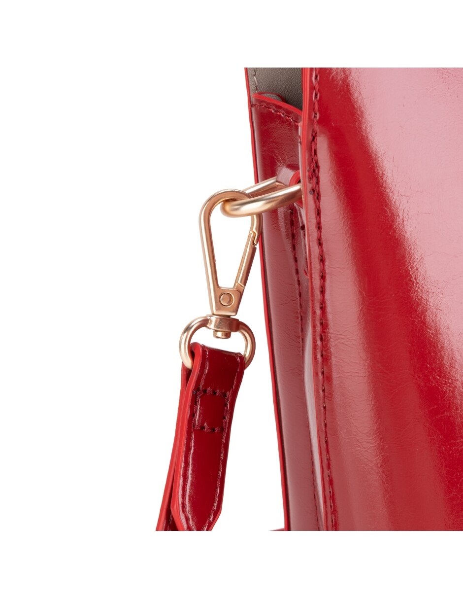 Bolsa satchel Cloe de piel para mujer