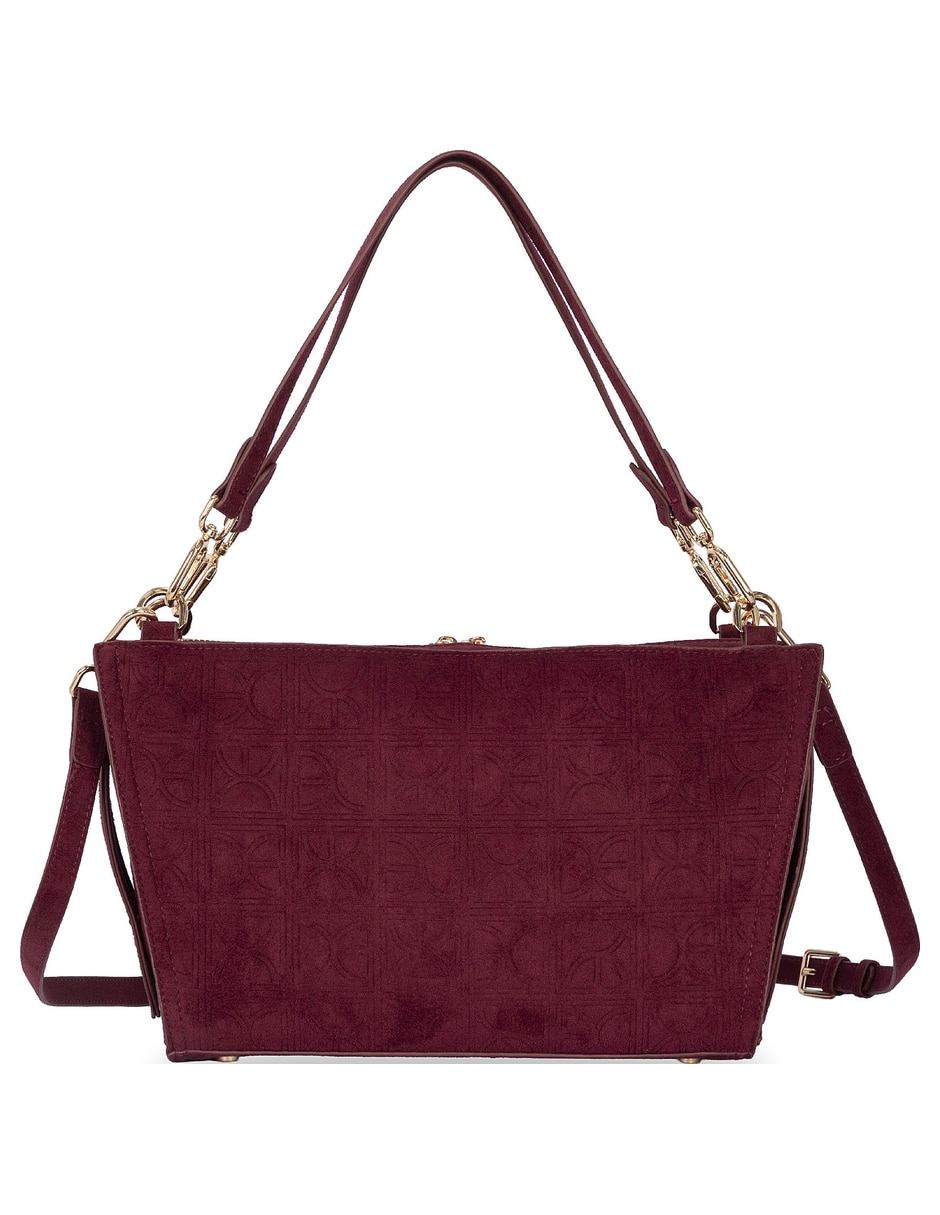 Bolsa satchel de piel para mujer 5