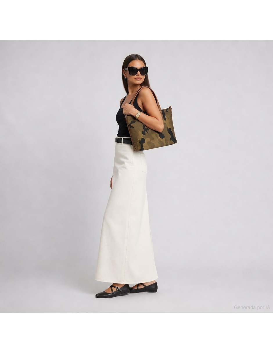 Bolsa tote de piel para mujer 2