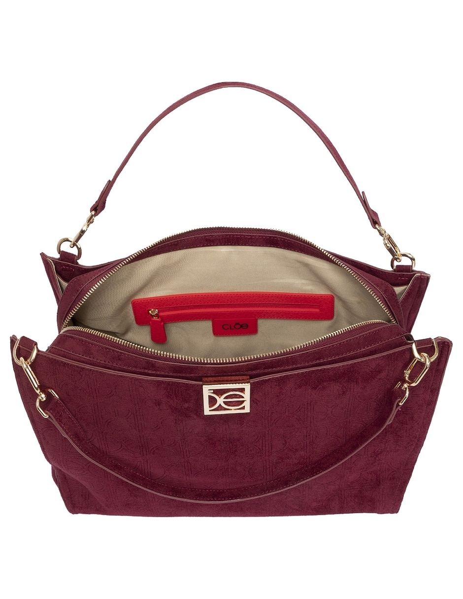 Bolsa satchel Cloe de piel para mujer