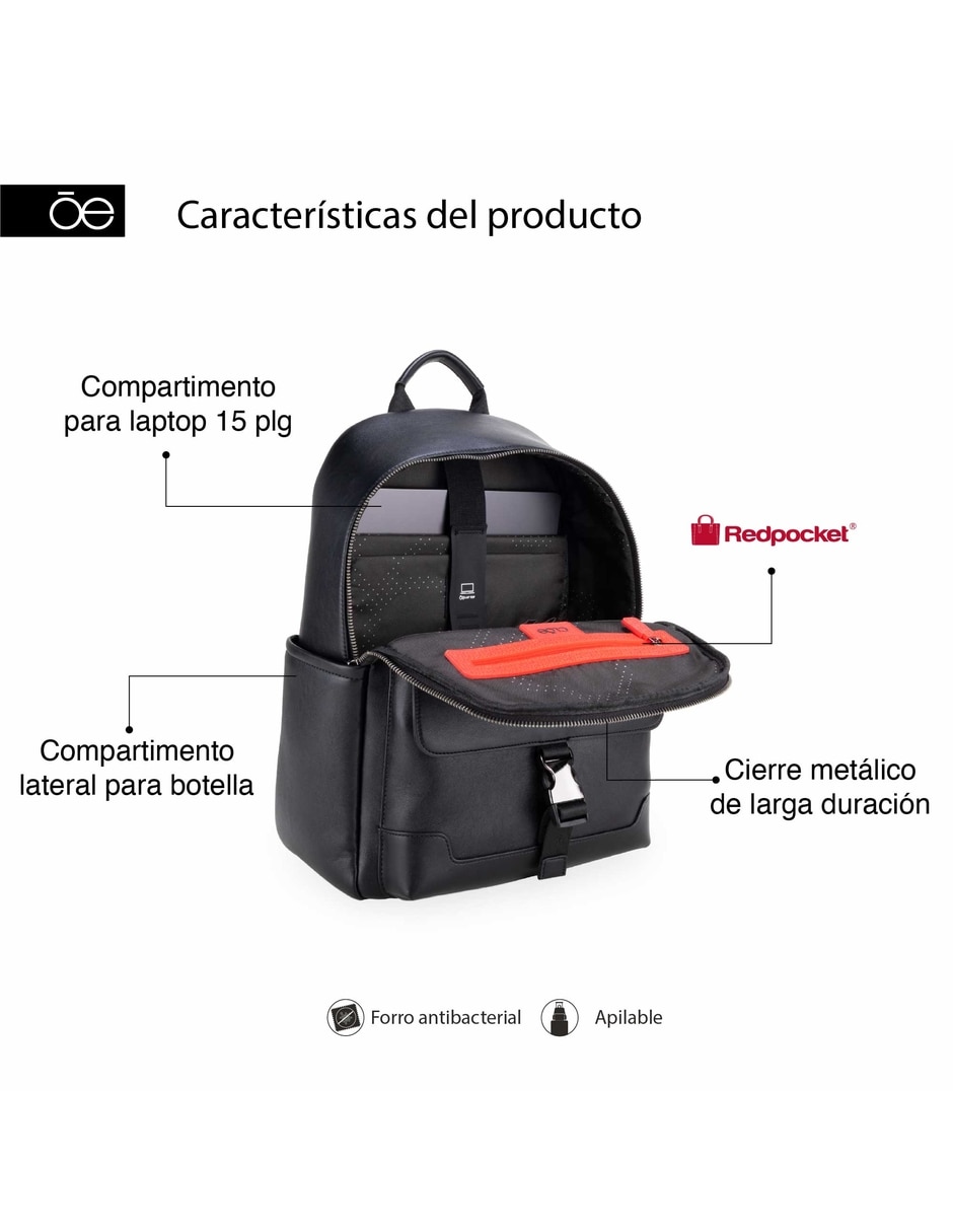 Mochila fayee 15 pulgadas de piel 9