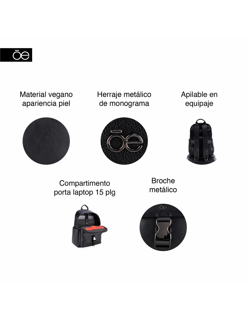 Mochila fayee 15 pulgadas de piel 10