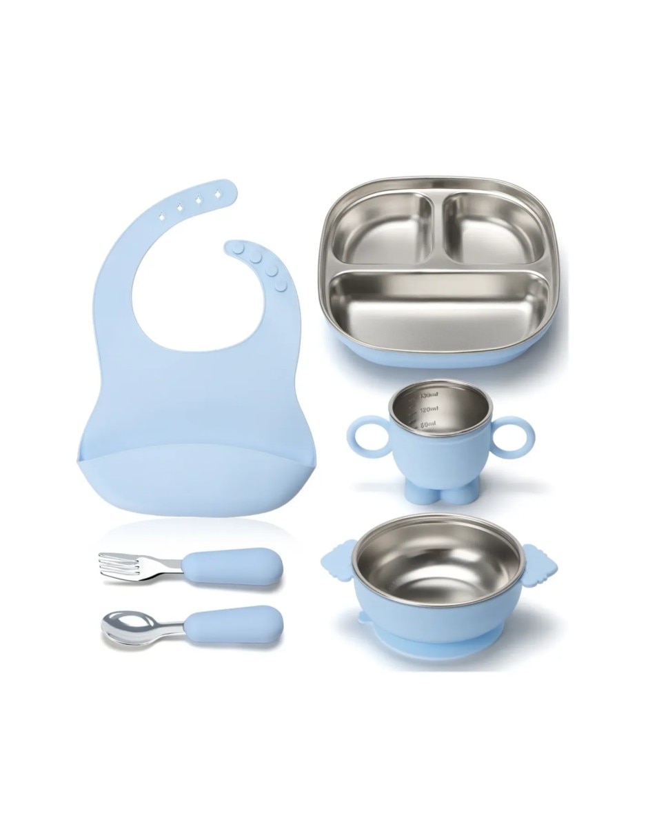 Set cubiertos infantil de aluminio 10 piezas