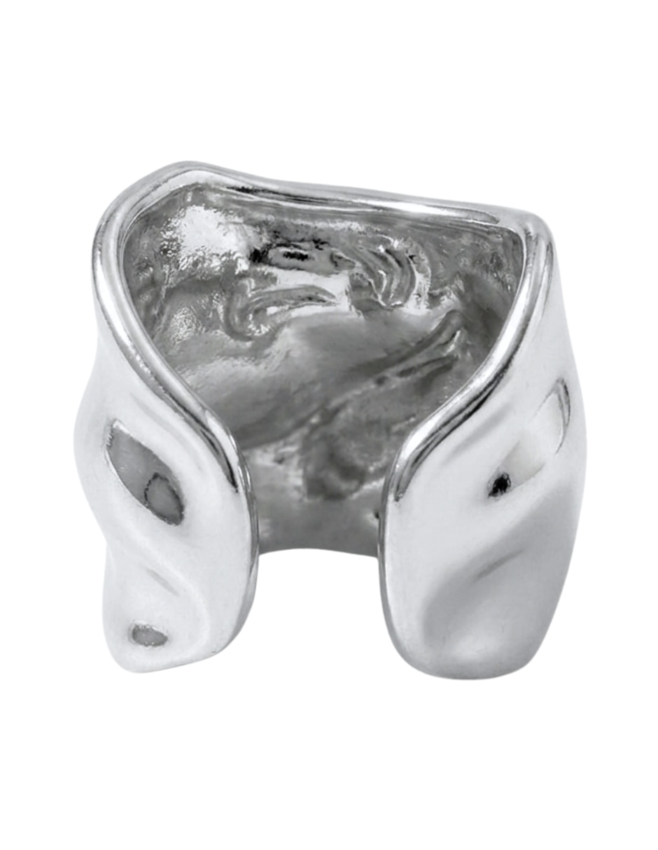 Ear Cuff de brillo de plata P 925 con acabado brillante 4