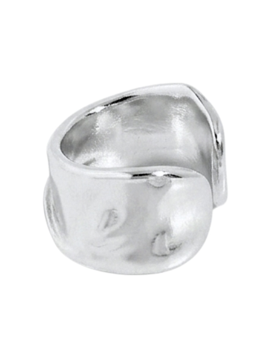 Ear Cuff de brillo de plata P 925 con acabado mate