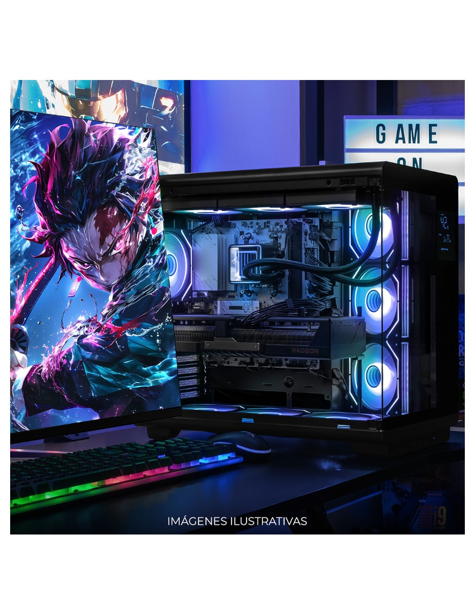 Computadora gamer 31.5 pulgadas Full HD AMD Ryzen 9 AMD Radeon RX 9070 XT 16 GB RAM 1 TB