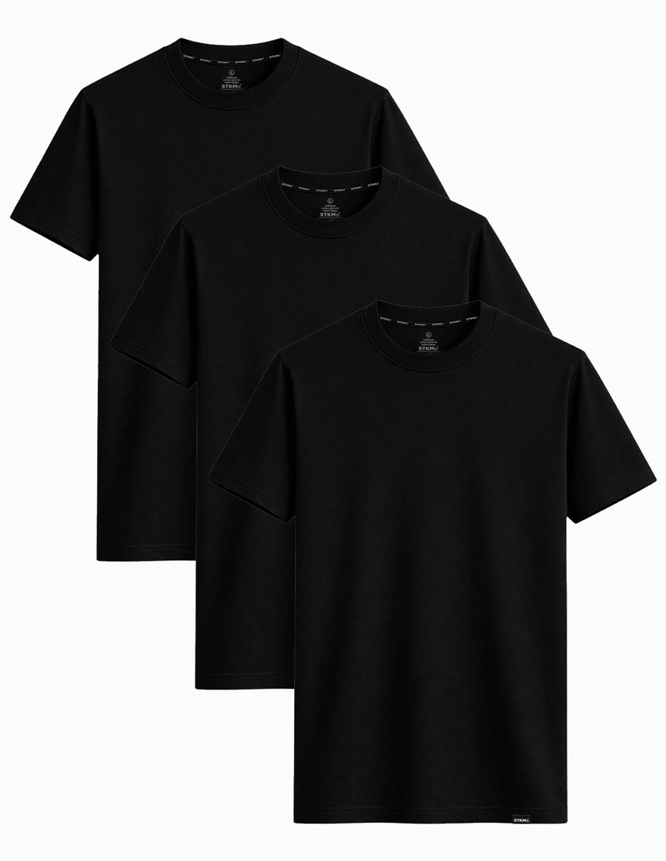 Set playera cuello redondo para hombre 5