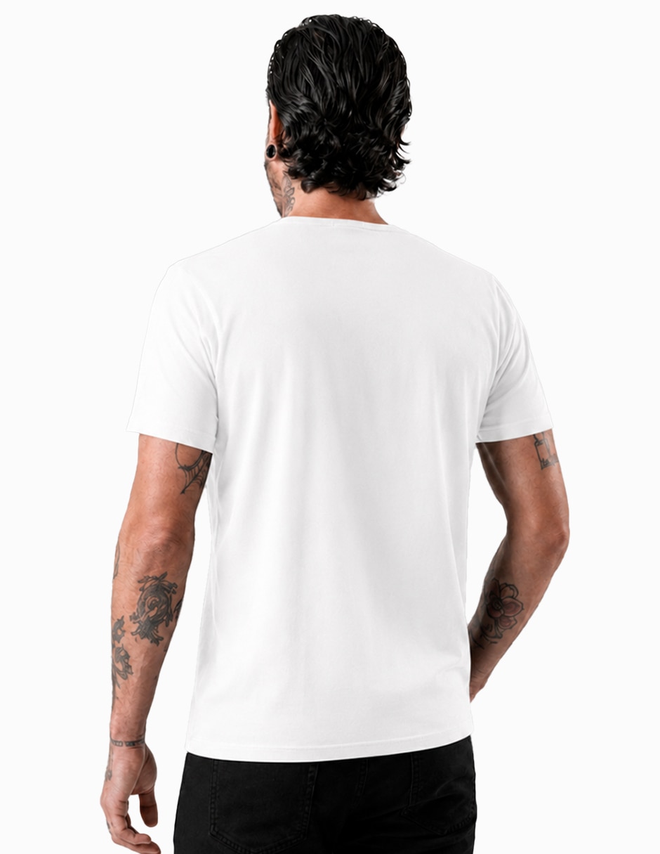 Set playera cuello redondo para hombre 3