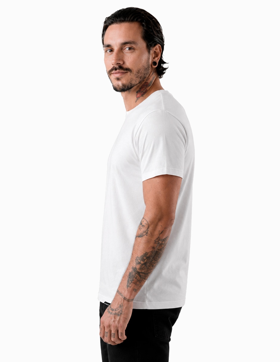 Set playera cuello redondo para hombre 2