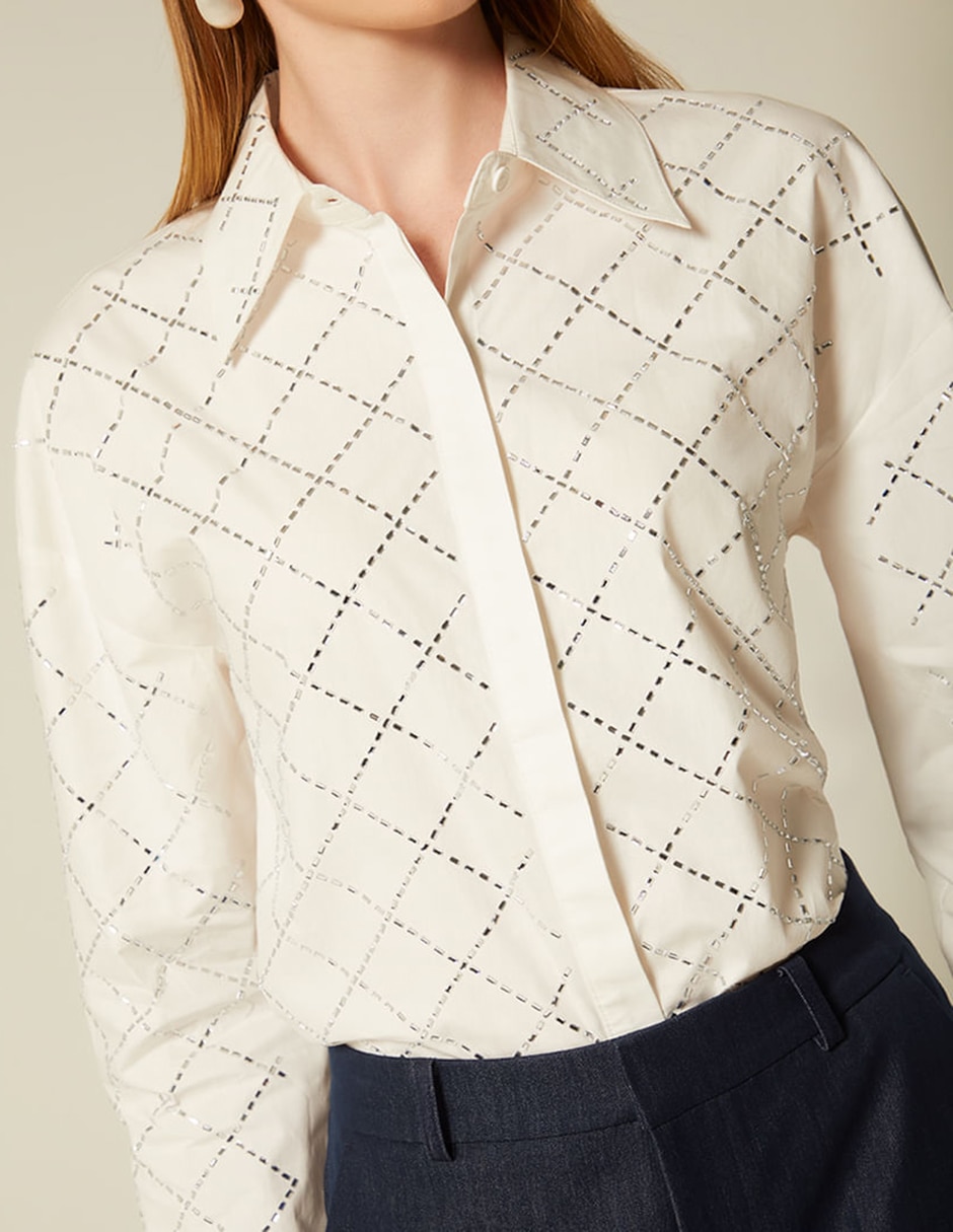 Blusa manga larga para mujer 4