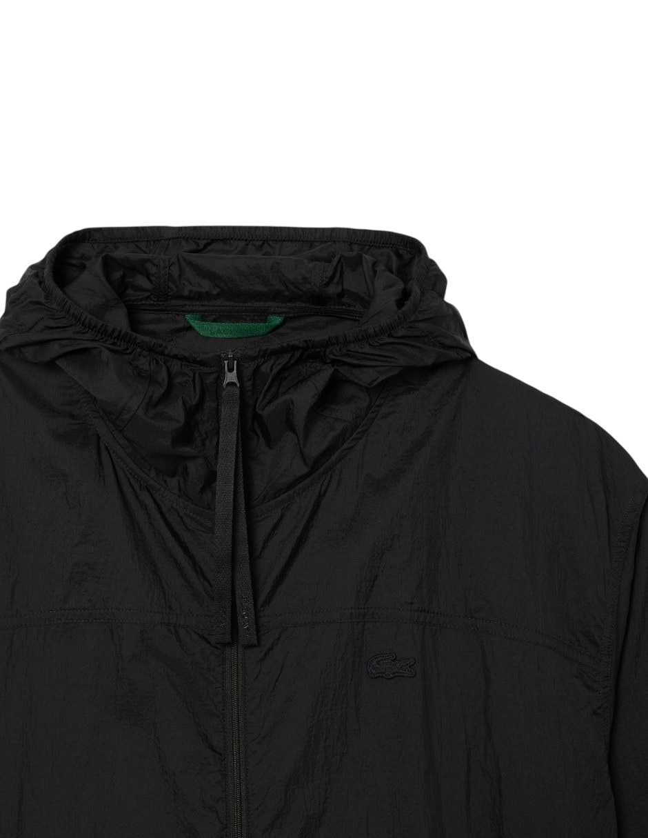 Chamarra casual impermeable con capucha para hombre 9