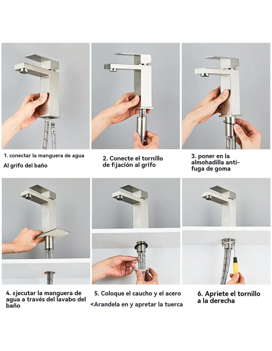 Monomando para baño 4