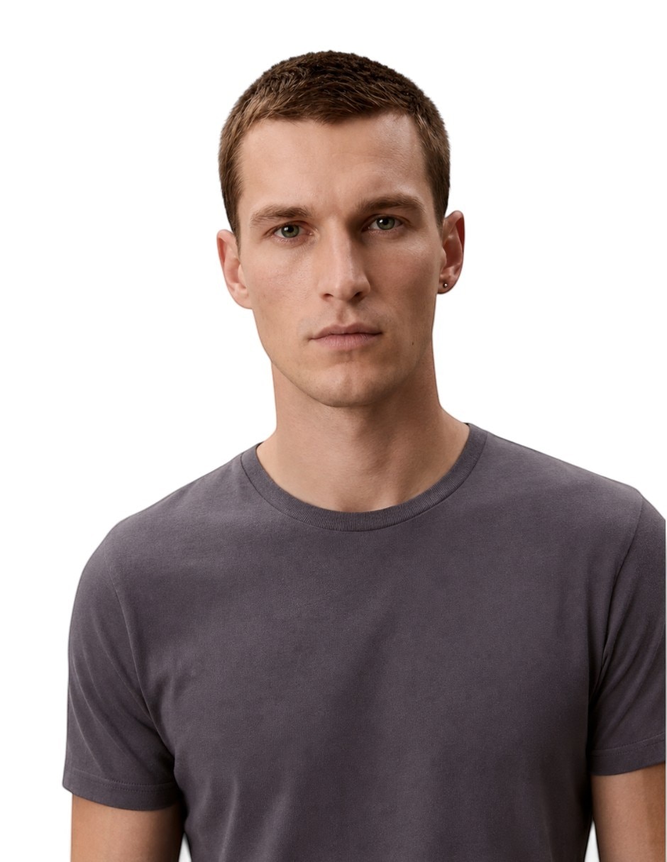 Playera playeras cuello redondo para hombre 3