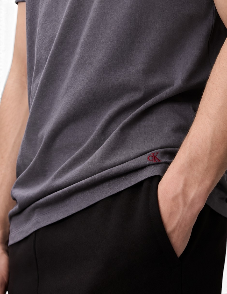 Playera playeras cuello redondo para hombre 5