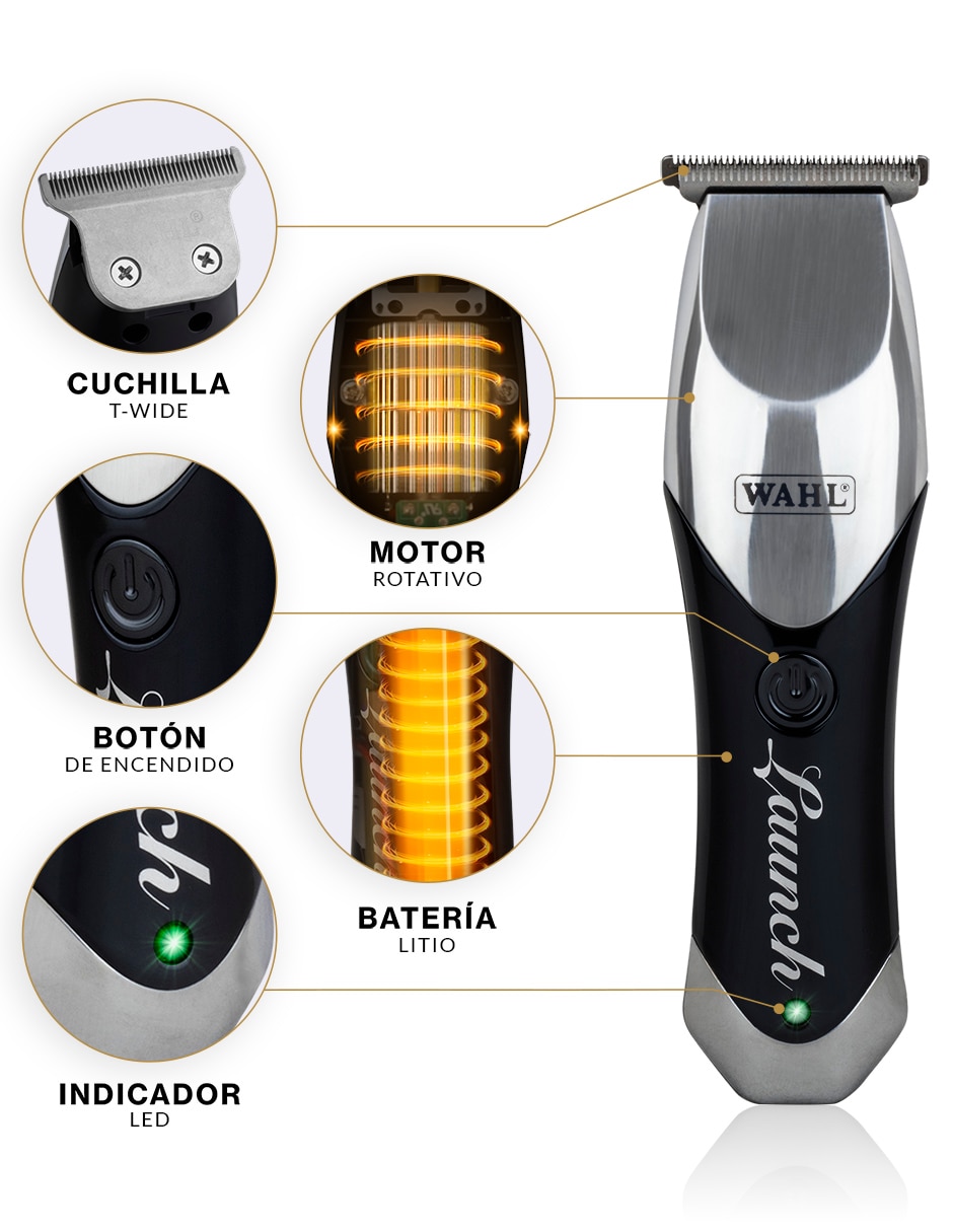 Recortadora de cabello launch clipper 2240 + launch trimmer 2510 + shaver shaper 8061 11