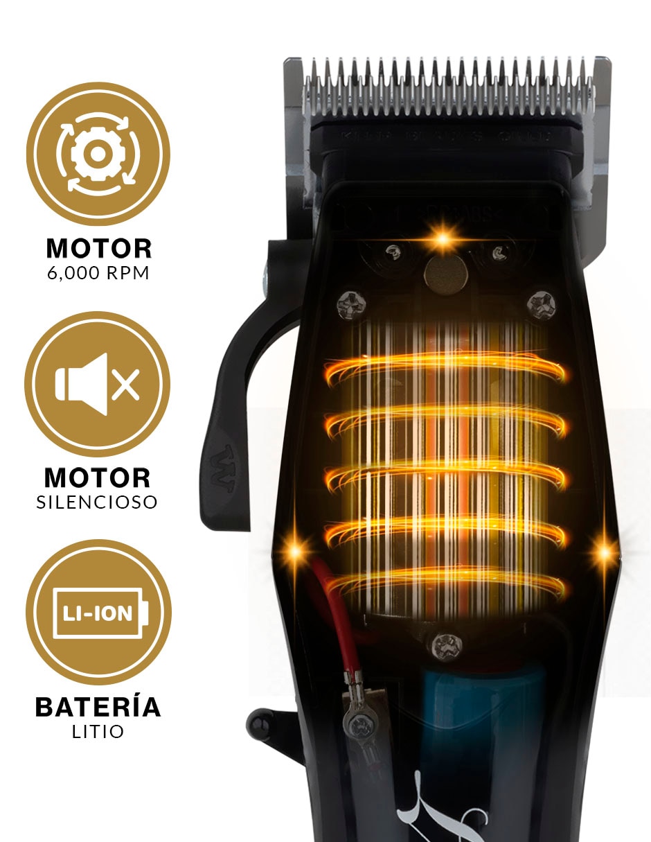 Recortadora de cabello launch clipper 2240 + launch trimmer 2510 + shaver shaper 8061 10