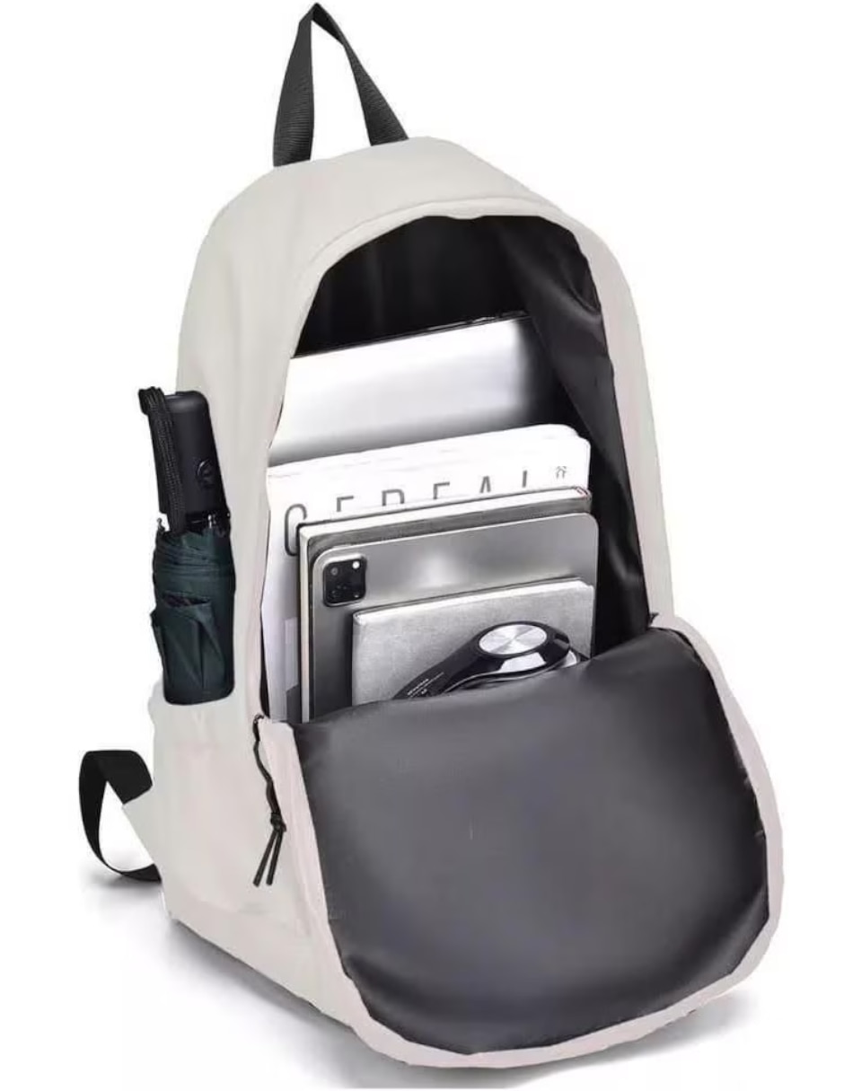 Mochila con portalaptop impermeable unisex