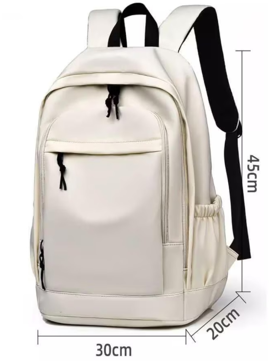 Mochila con portalaptop impermeable unisex