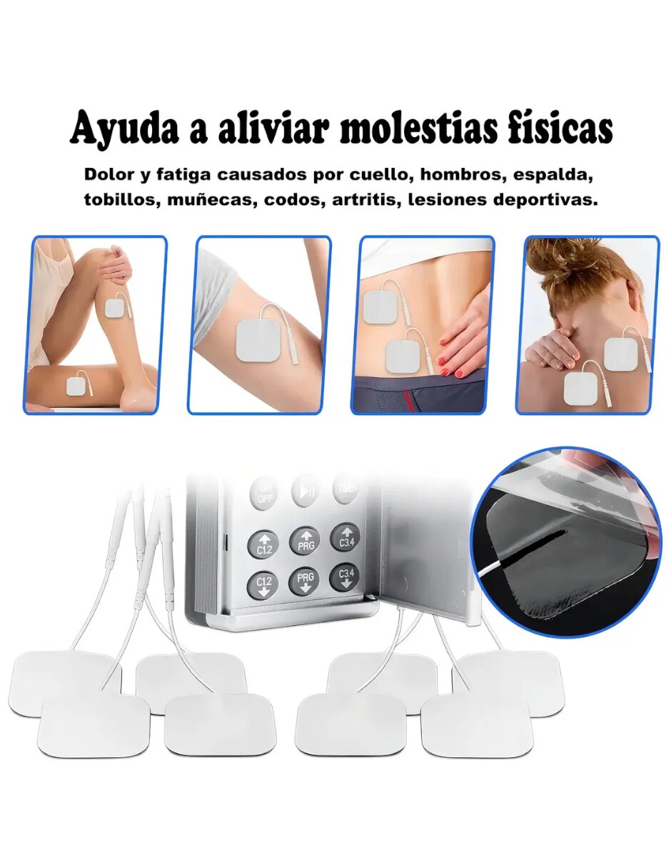Electroestimulador muscular