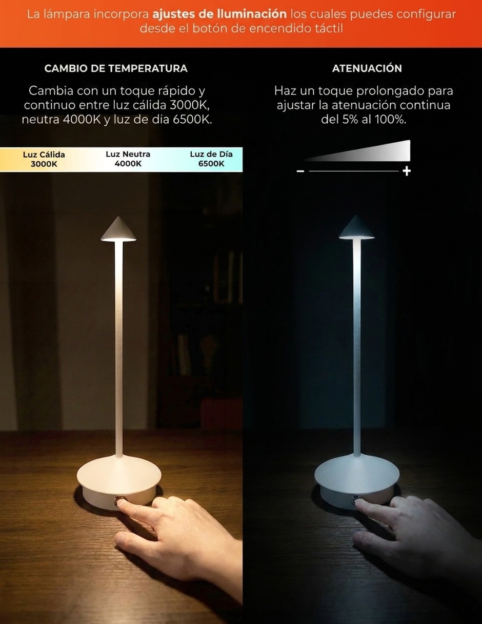 Lampara mesa LED Conmey 6