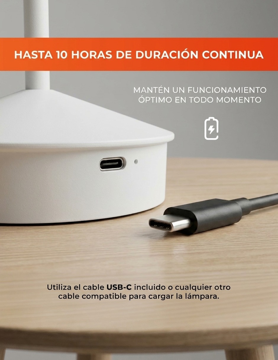 Lampara mesa LED Conmey 4
