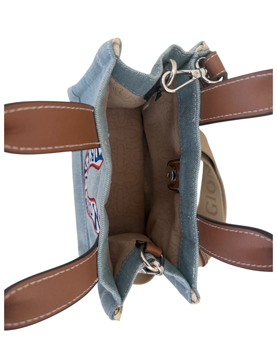 Bolsa crossbody true religion de mezclilla para mujer