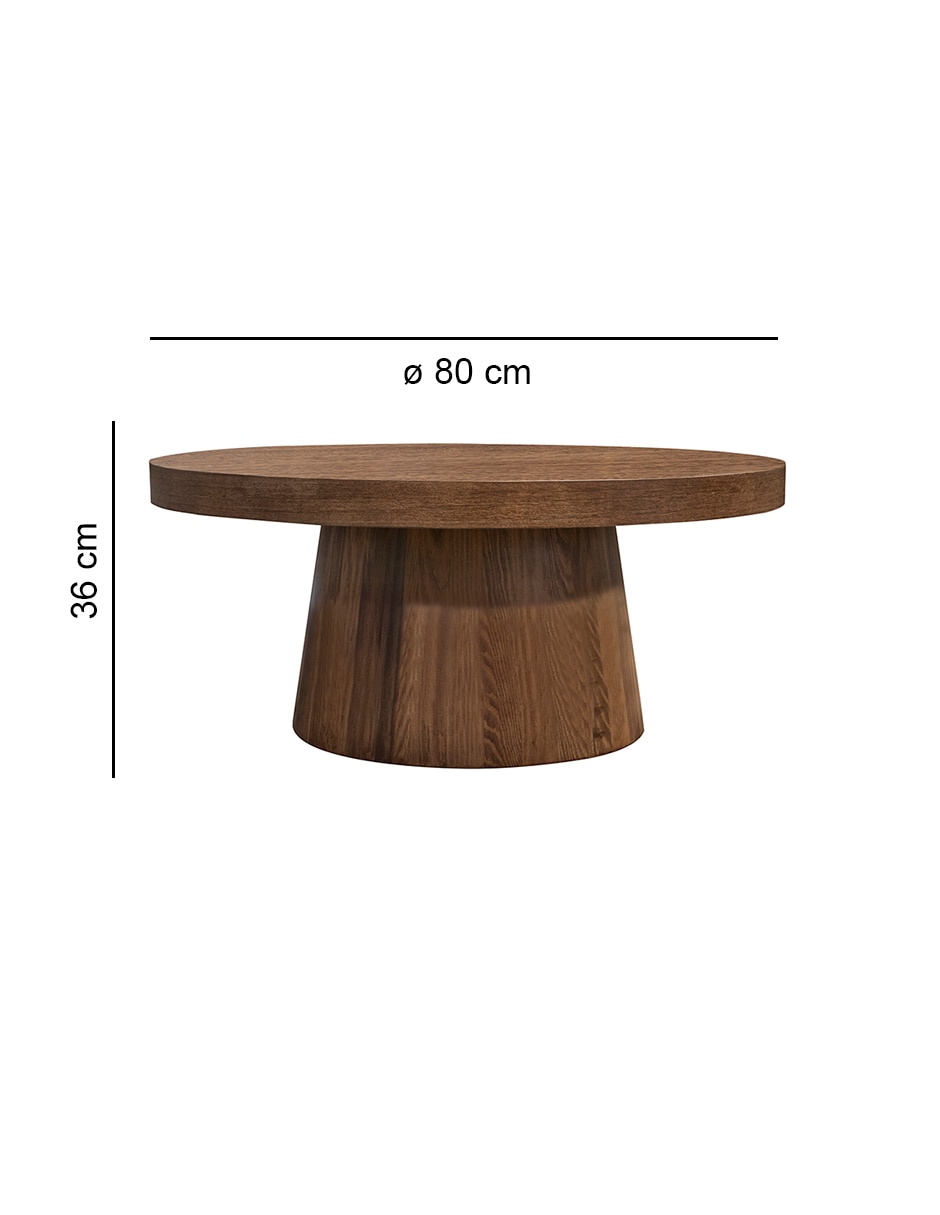 Mesa de acento No Sí Cuarón de Madera 6