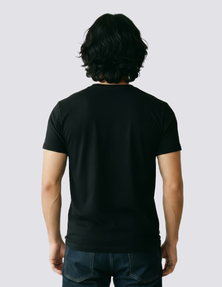 Playera Ghost Rider Fire cuello redondo para hombre 3
