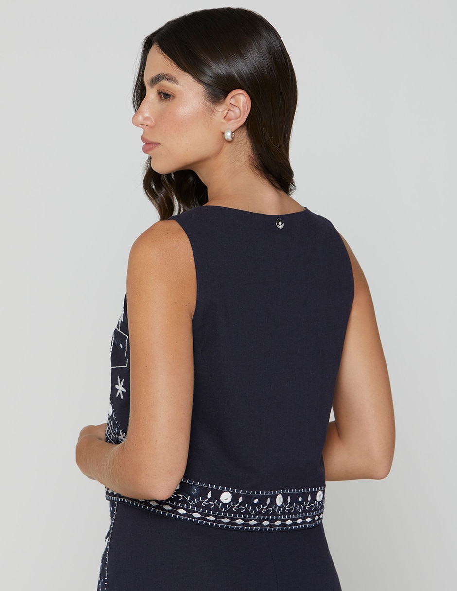 Chaleco de algodón para mujer 4