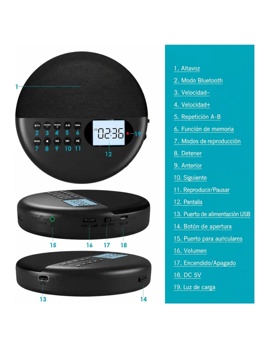 Reproductor cd 2