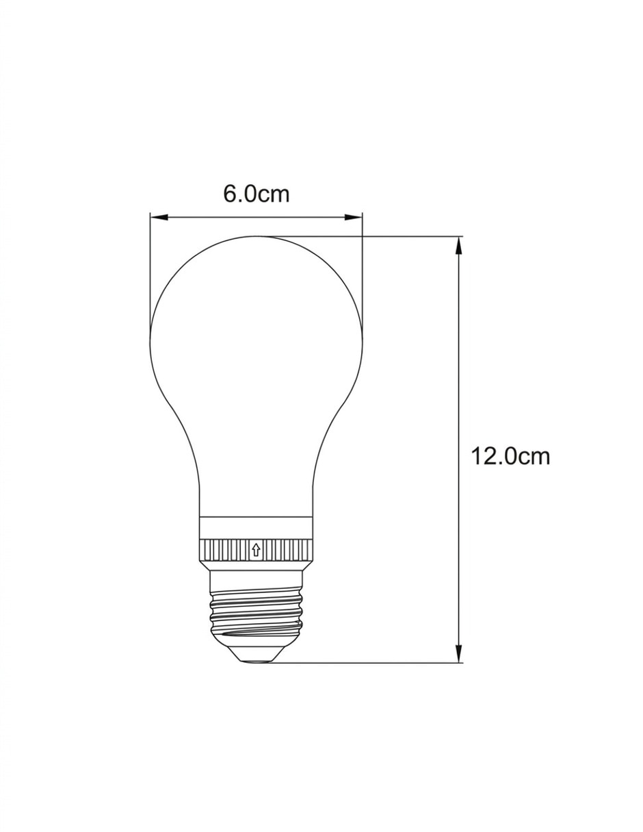 Foco LED 75 W de consumo 7 W de iluminación 1000 lm lúmenes 7