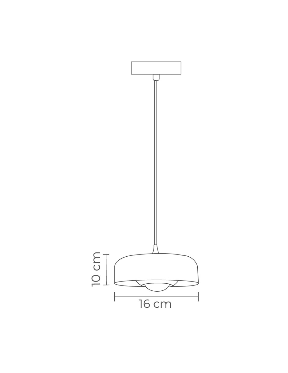 Lámpara colgante LED dintel 4