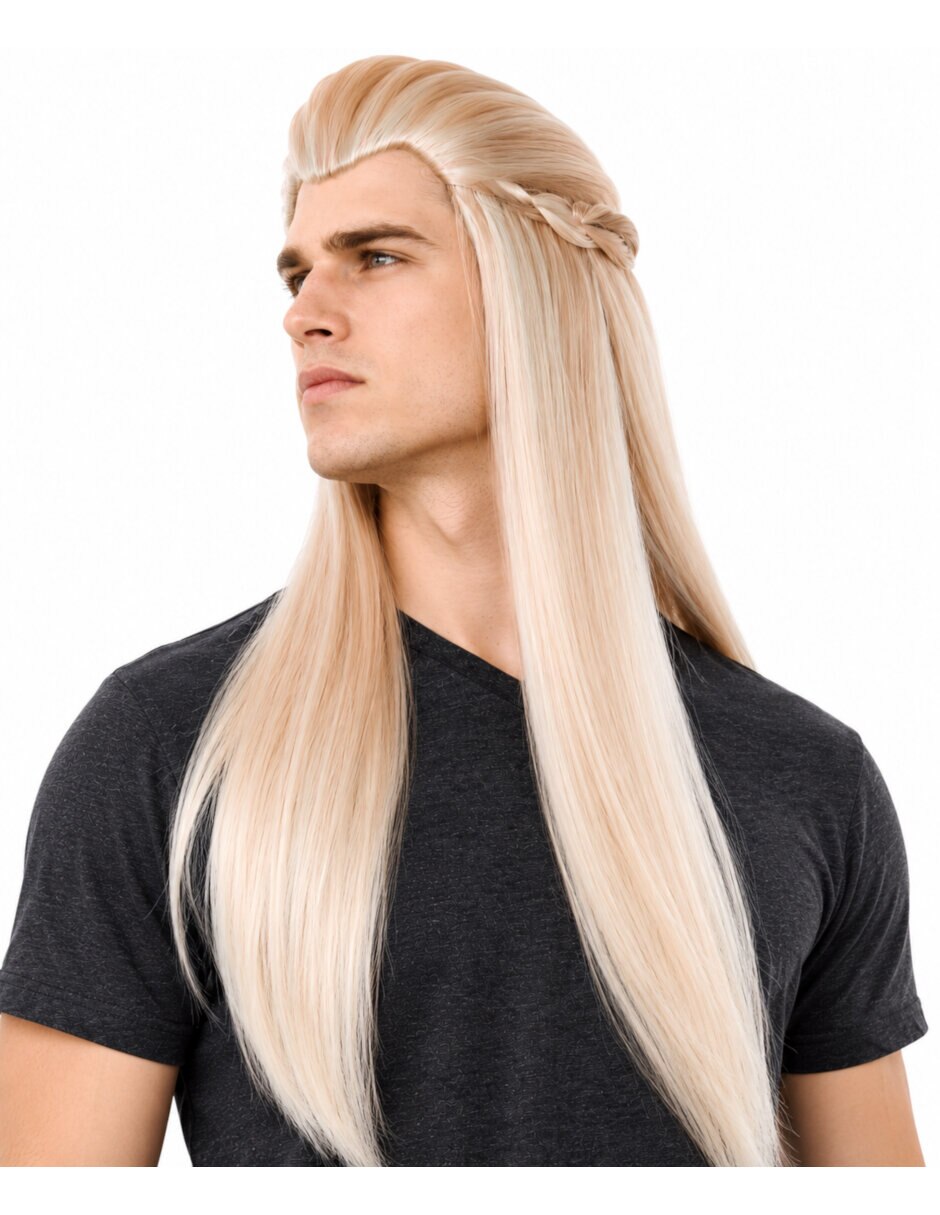 Peluca para disfraz de Legolas