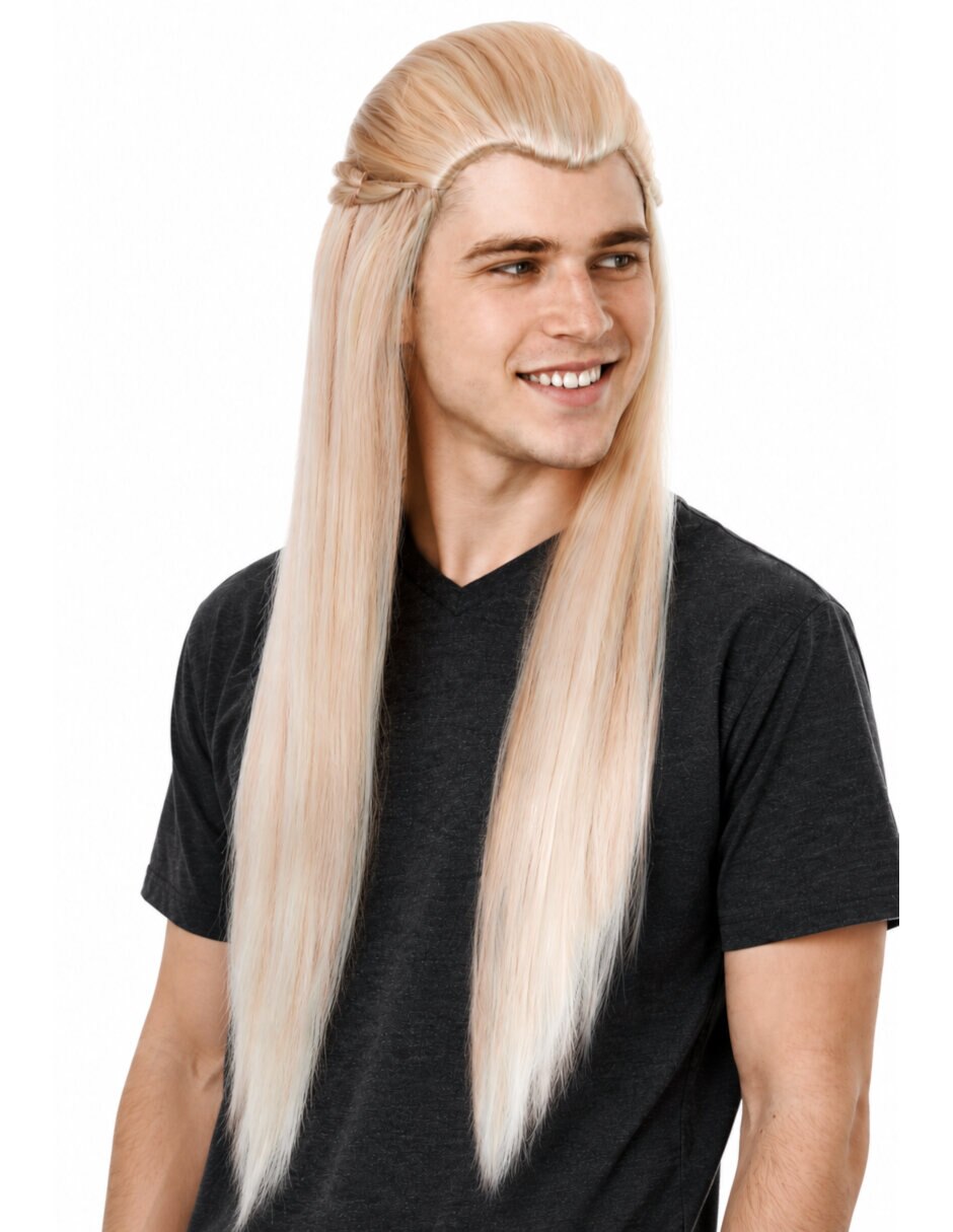 Peluca para disfraz de Legolas 2