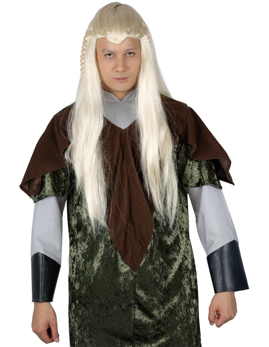 Peluca para disfraz de Legolas 7