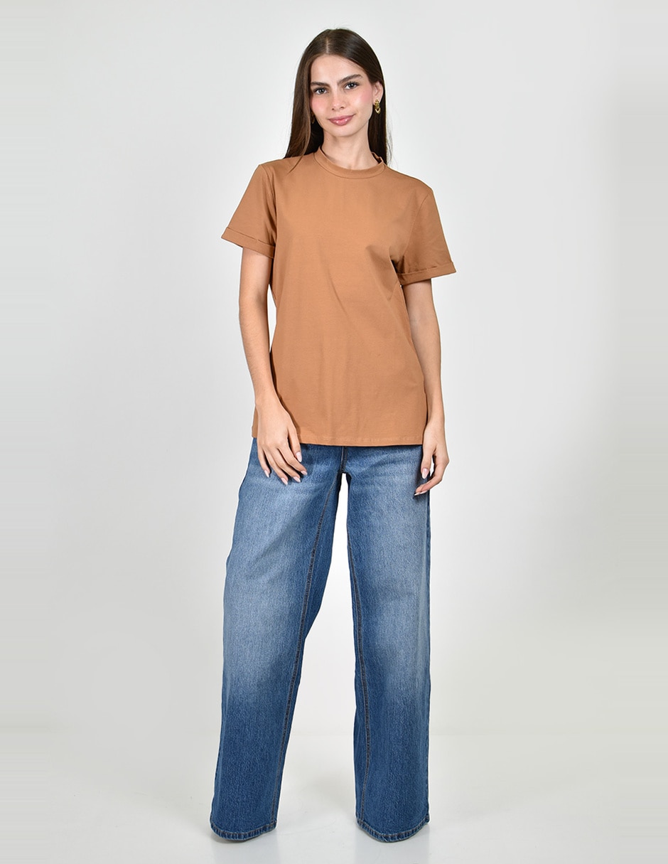 Blusa manga corta para mujer 3