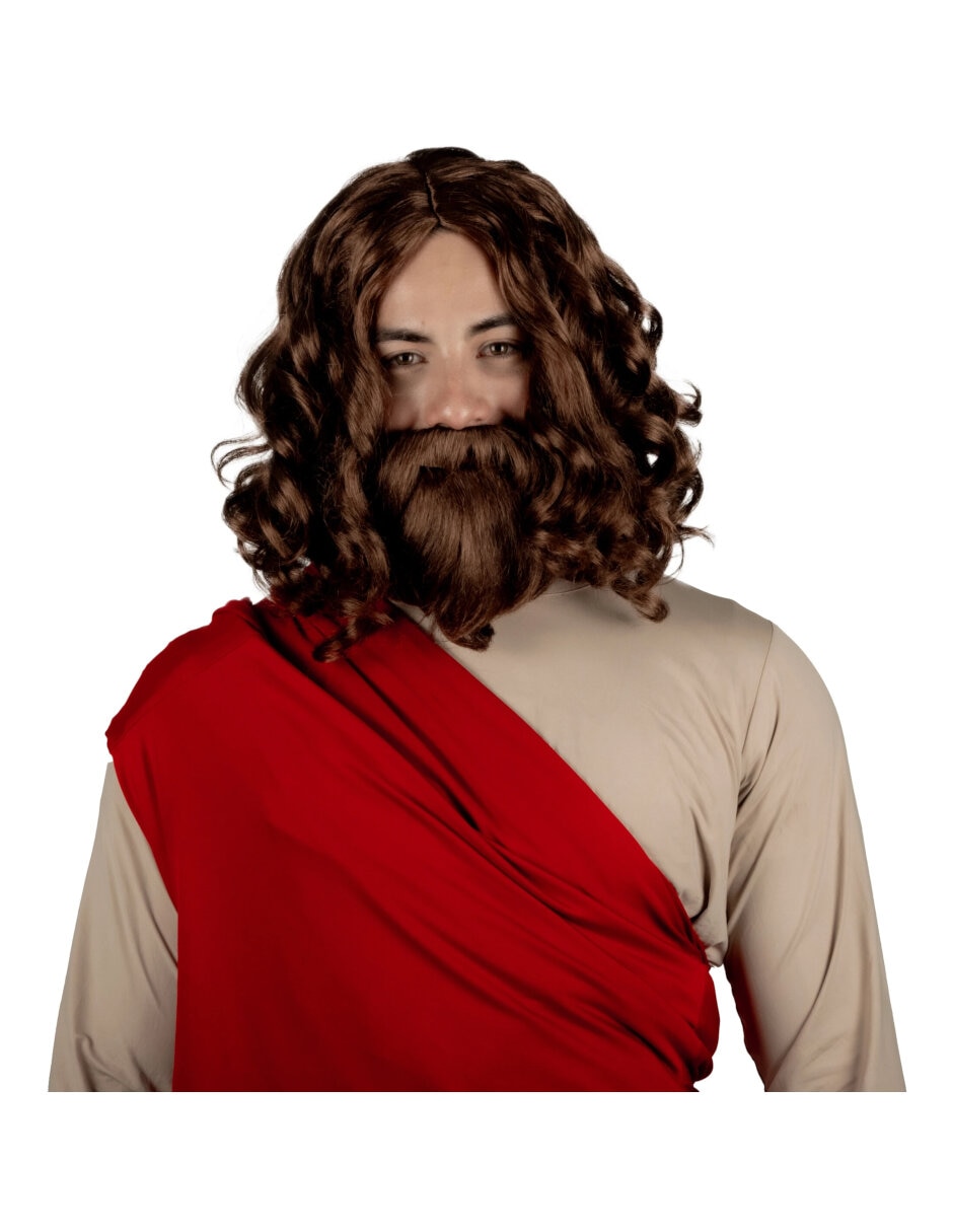 Peluca para disfraz de Yisus Peluca para disfraz de Yisus