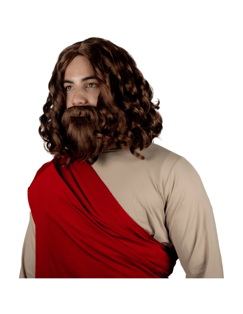 Peluca para disfraz de Yisus 5