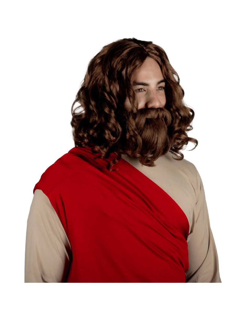 Peluca para disfraz de Yisus 3