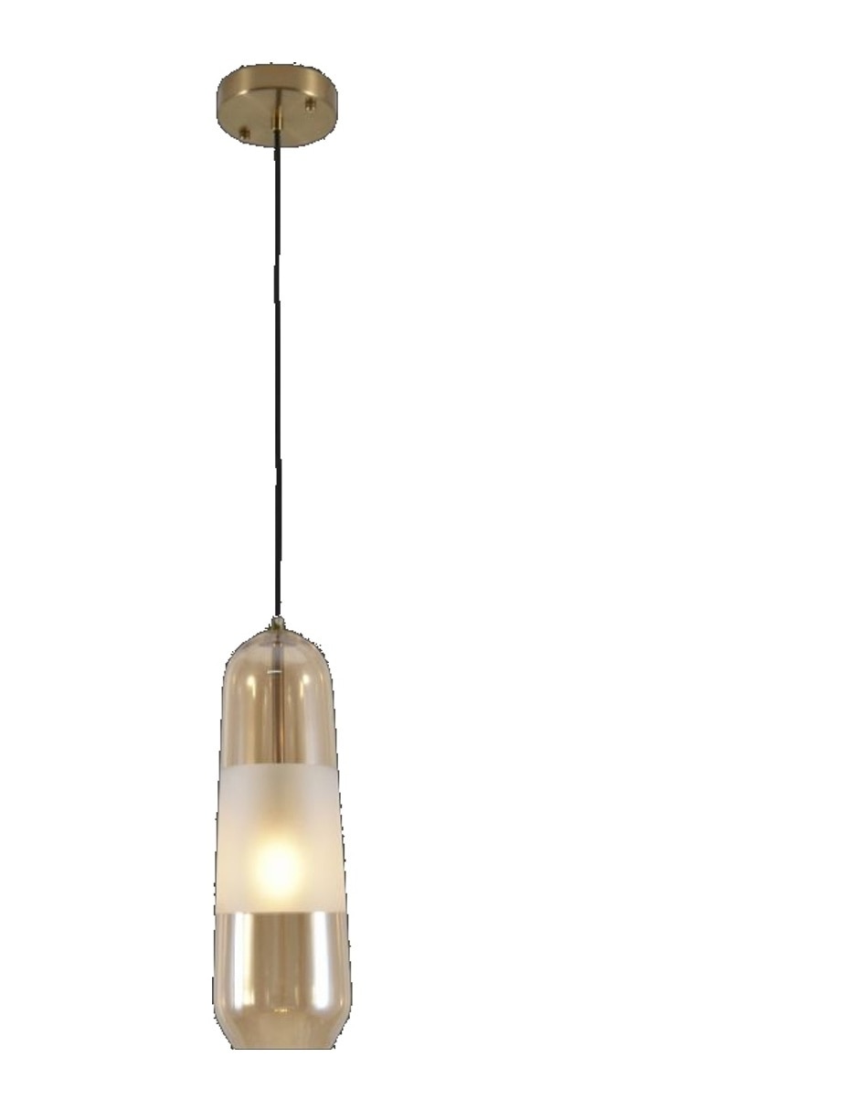 Lámpara colgante Incandescente y LED agata 5