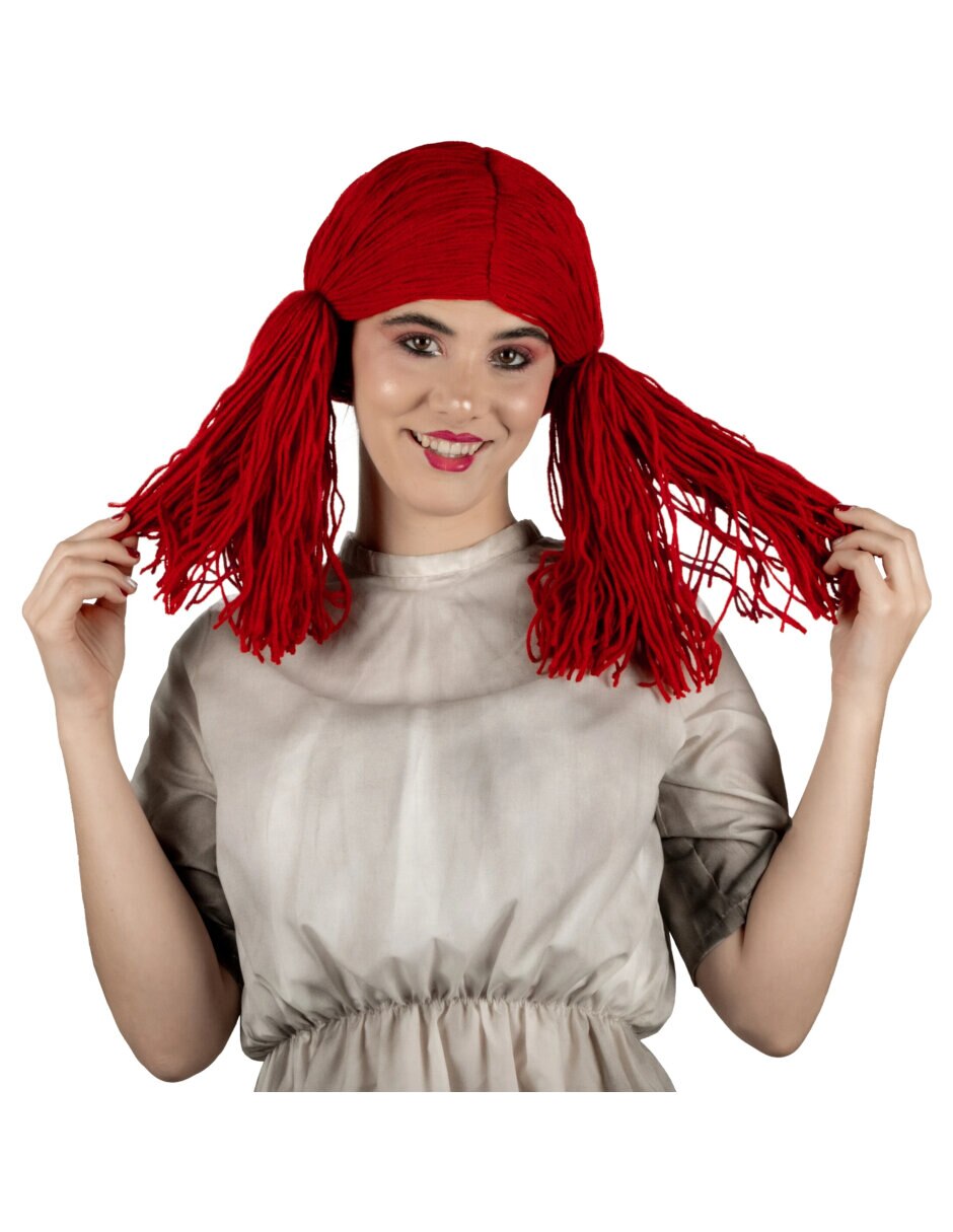 Peluca para disfraz de Muñeca Diabólica 6