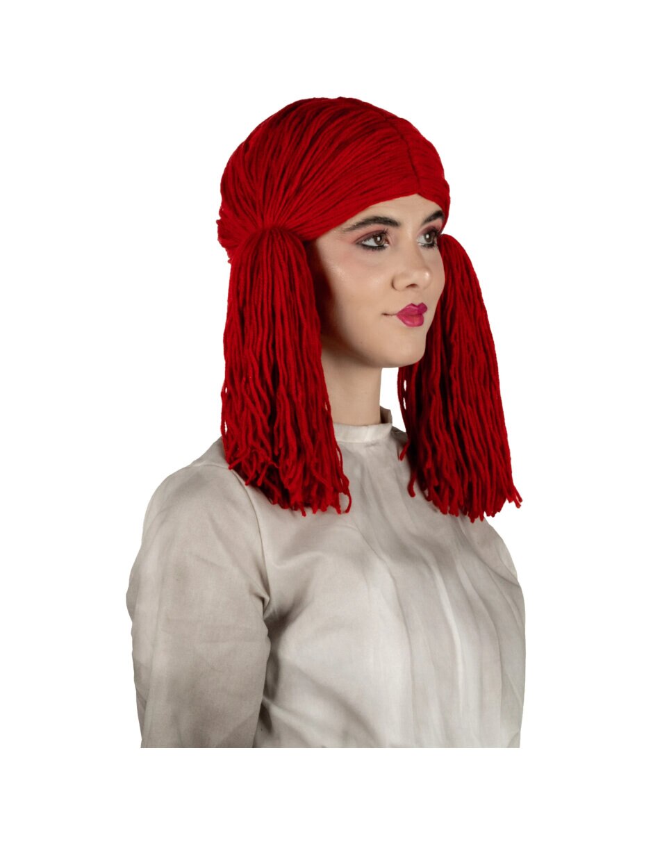 Peluca para disfraz de Muñeca Diabólica 5
