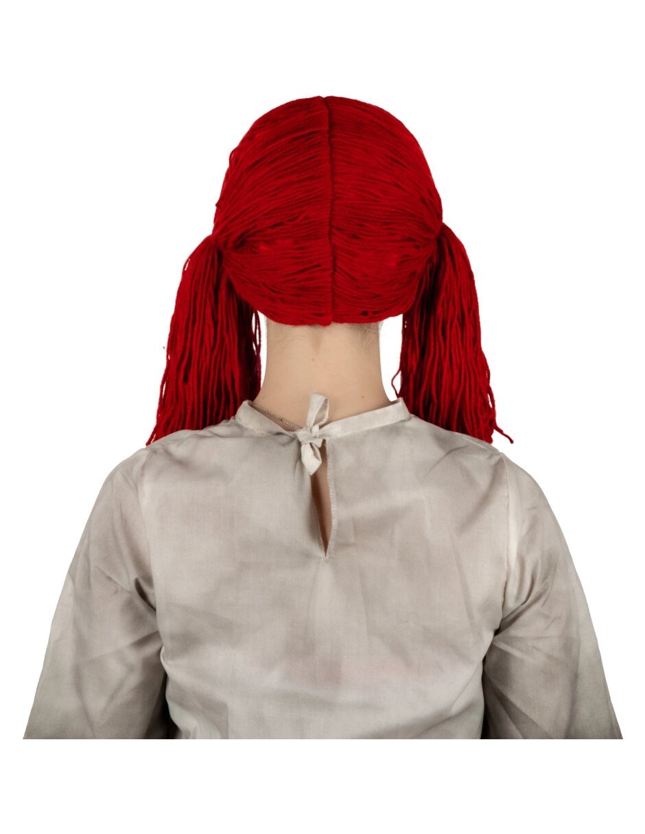 Peluca para disfraz de Muñeca Diabólica 2