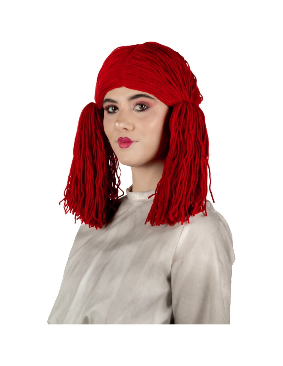 Peluca para disfraz de Muñeca Diabólica 3