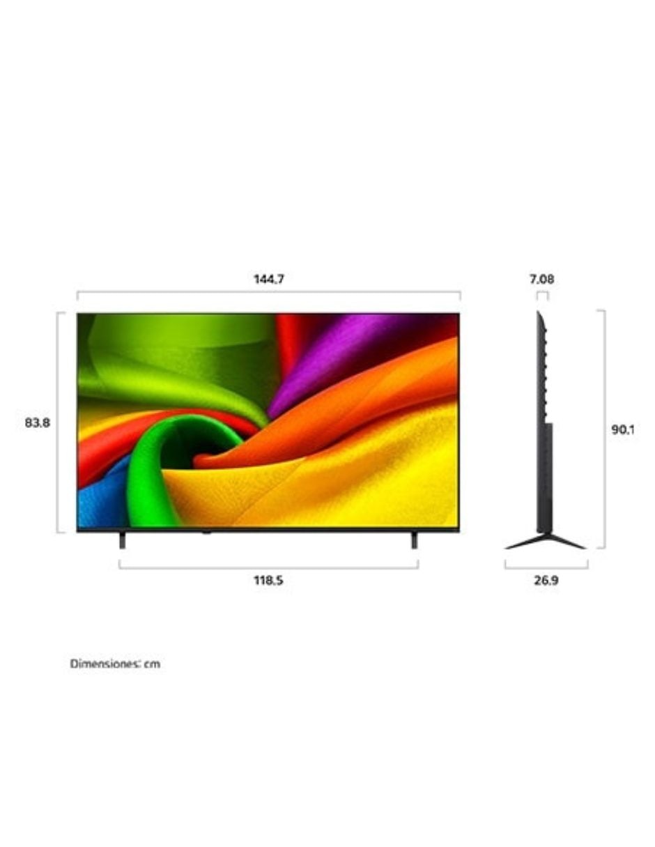Pantalla Smart TV NanoCell de 4K 65NU851BPSG con WebOS con AI Sound 10
