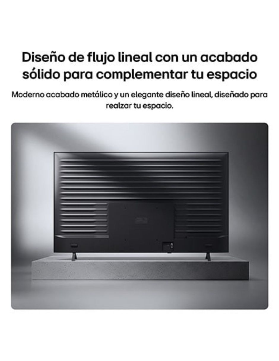 Pantalla Smart TV NanoCell de 4K 65NU851BPSG con WebOS con AI Sound 9