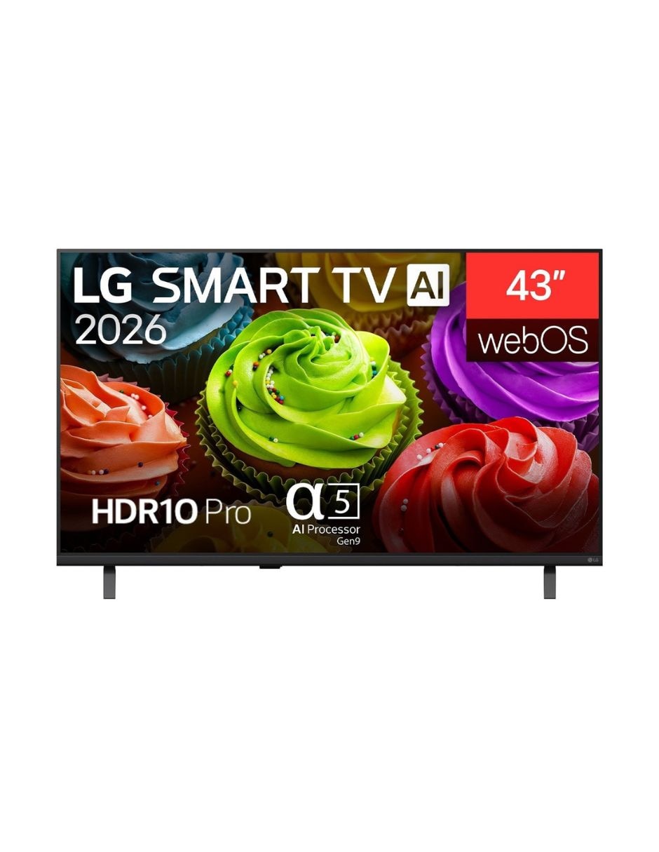Pantalla Smart TV LED de Full HD 43LB6500PSB con WebOS con AI