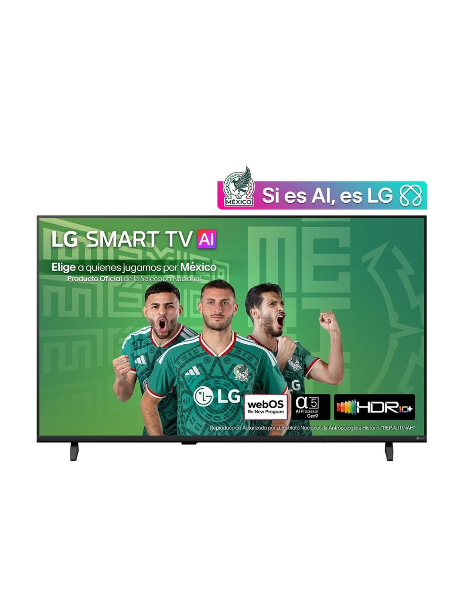 Pantalla Smart TV LED de Full HD 43LB6500PSB con WebOS con AI 2