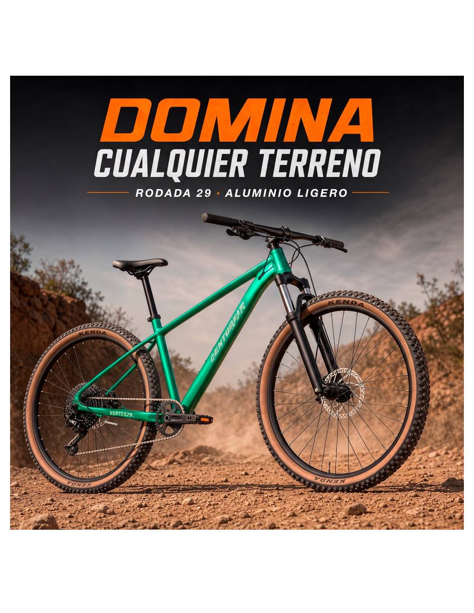Bicicleta de montaña rodada 29 unisex 5