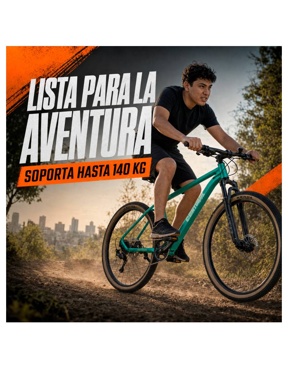 Bicicleta de montaña rodada 29 unisex 9
